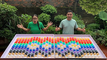 Puzzle sort ball challenge game solve mode in rainbow order