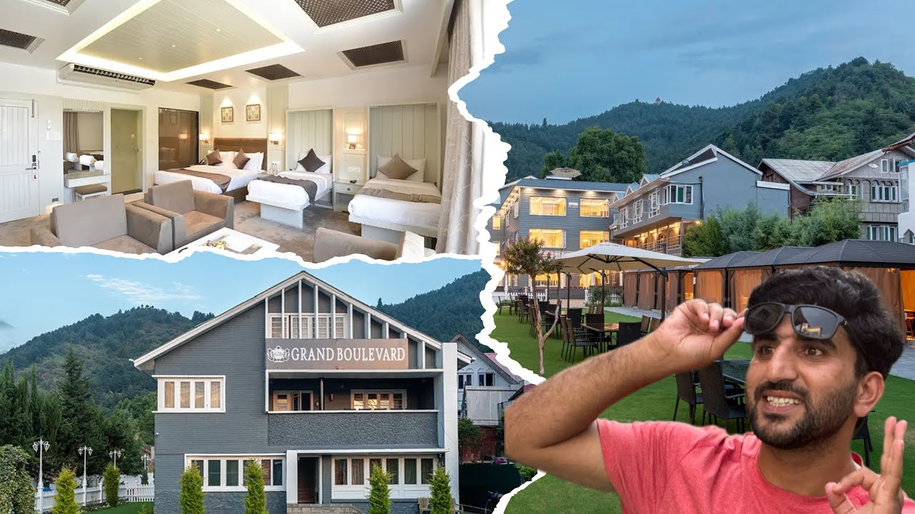 Hotel Grand Boulevard | Best 4 Star Hotel In Dal Lake |#dallake #grandboulevard #kashmirtrip