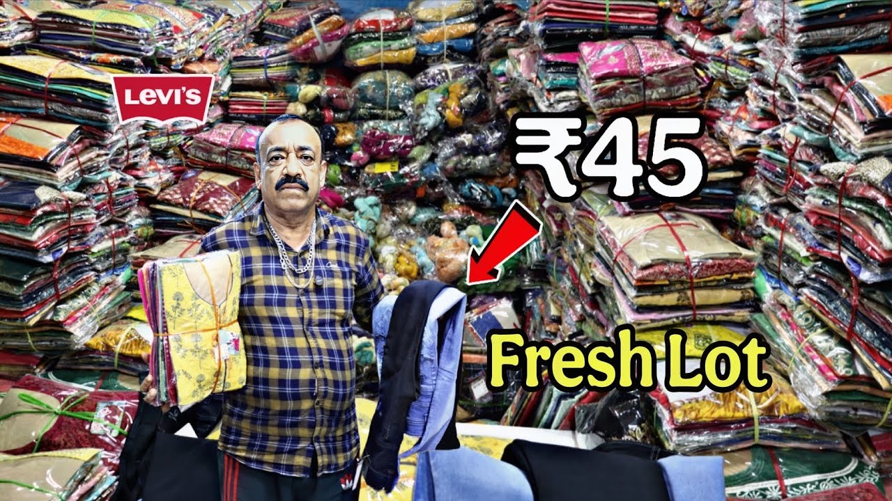 🤑 Men's Wear Fresh Lot Suppliers ₹45 | Readymade Wholesale Fresh Lot Market | 2025 Offer Price 🤑