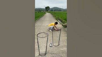 This is what happens when someone creates a 3D chalk art illusion! #skills #art #shorts