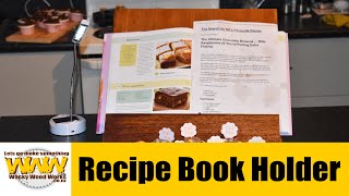 I make a DIY Recipe Book Holder for mothers day gift. I also enter Shanes hobby shop competition. Project Page: http://www.