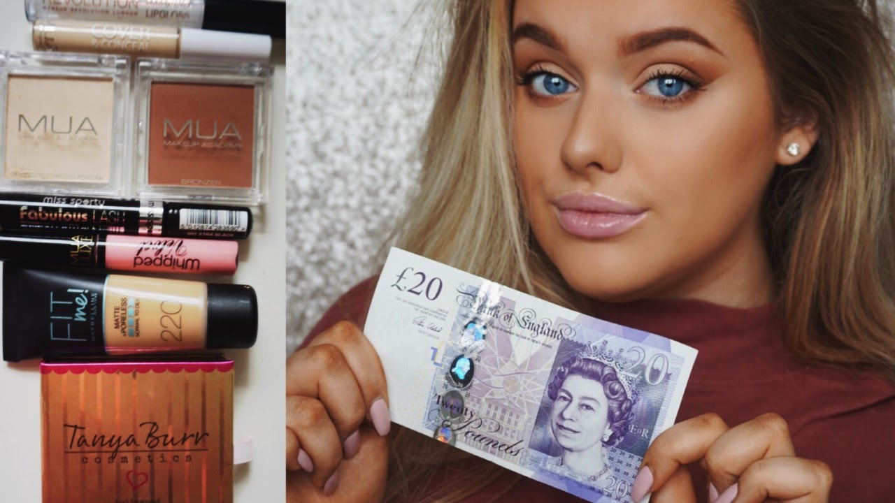 £20 MAKE UP CHALLENGE! | Rachel Leary