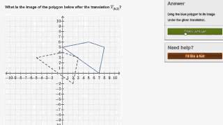 Translations of polygons