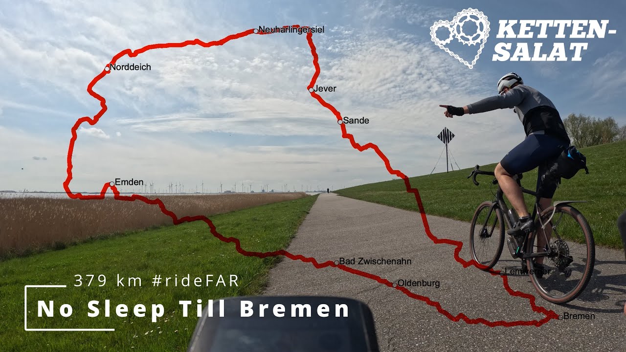 379 km #rideFAR: No Sleep Till Bremen