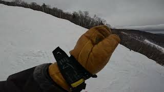 Taking a Run - Outer Limits (From Bear Mountain Quad Liftline) - Killington (2025)