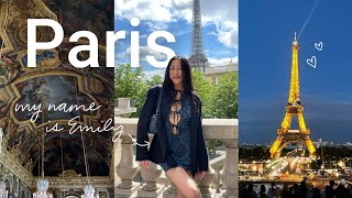 a paris travel vlog ?☕️✨?? picnic at the eiffel tower, seine river sunset, luxury shopping, louvre