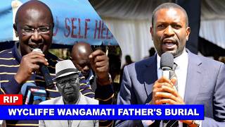 LIVE: Sifuna and other Linda Mwananchi leaders attending Wycliffe Wangamati father's burial!
