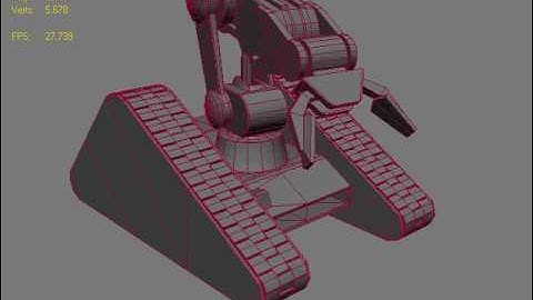 robotic arm 3d max