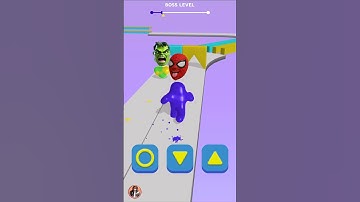 Spider Man ❤️ Vs Hulk 💚🤯 Blob Shifter 3d Boss Level #shorts #gameplay #games #gaming