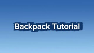 Backpack Tutorial for amigurumi 10-12cm