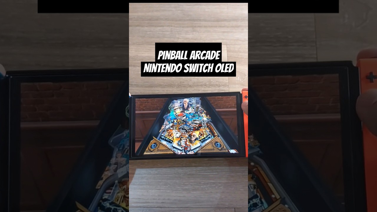 Pinball Arcade on Nintendo Switch Oled 