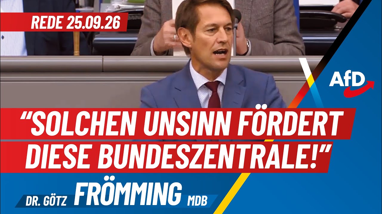 „Solchen Unsinn fördert diese Bundeszentrale.“