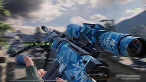 Sniping first time in codm.