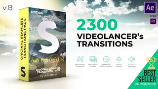 Videohive - Videolancer’s Transitions  Original Seamless Transitions Pack V8 18967340