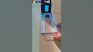 How to Print Large Number on Carton Box by CYCJET Smart Handheld inkjet Printer Replace Label