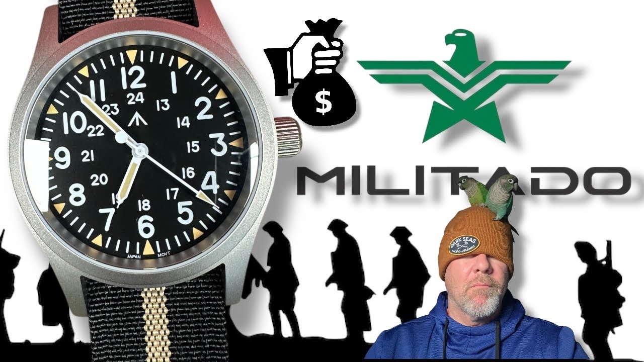 WAIT! HOW MUCH? Militado ML05, Hamilton Khaki Field Watch homage 