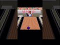Super bowling snes  player 1 reached the 300 points the highest score shorts