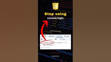 Stop Using console.log | Smarter Debugging in JavaScript 🔍