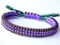 DIY Macrame Style Bracelet-Sanctified Weave/Square Knot Sliding System/Snake Knot Pull Tab-CBYS