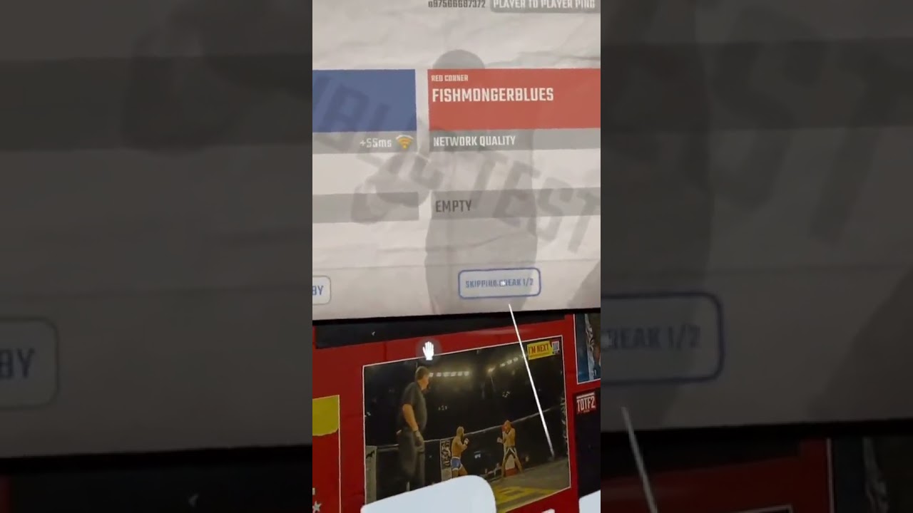 Skip Button for the win 😂 #VR #VRBoxing #ThrilloftheFight2 #VRGaming #VRFitness