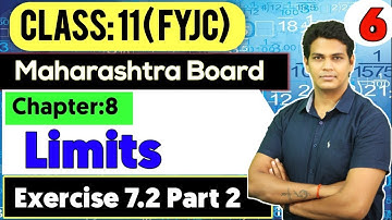 Class 11 Limits Exercise 7.2 Part 2 | Lecture 6 | VSM Academy | MV Sir