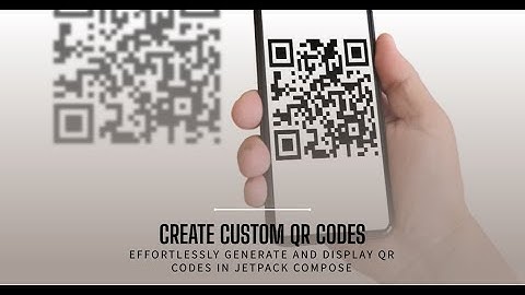 How to display QR code in Jetpack compose for native android