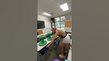 SET UP DAY 1 #classroomsetup #classroom #teacher #teacherlife #shorts #bts #school #education