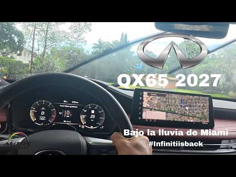 2027 Infiniti QX65 Autograph AWD in the Miami Rain - More Luxury, Technology, and Refinement