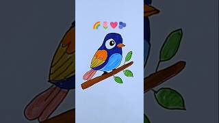 beautiful art satisfying colouring drwing easy drwing #art #drawing #colors #tutorial #satisfying