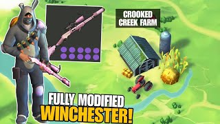 This Winchester Is Insane - Fully Modified Winchester Vs Farm - Last Day On Earth Survival