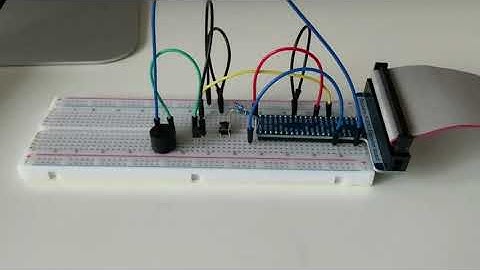 Raspberry pi project | the active buzzer