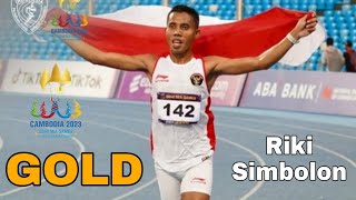 M Simbolon 🇲🇨🥇 | Mens 10.000m Sea Games Cambodia 2023 | Atletik