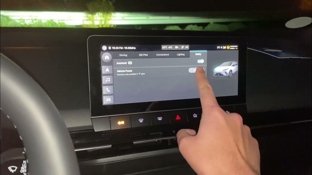 MG4 Wiper Service Mode YouTube