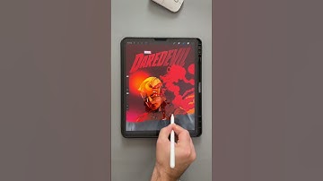 DAREDEVIL art #daredevil #art #procreate #speedpaint