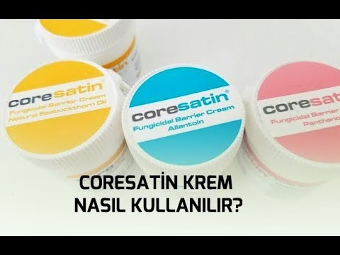 CORESATİN KREM  NASIL KULLANILIR?