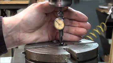 TIPS #201 mrpete Centering a Rotary Table on the Bridgeport Pt 1