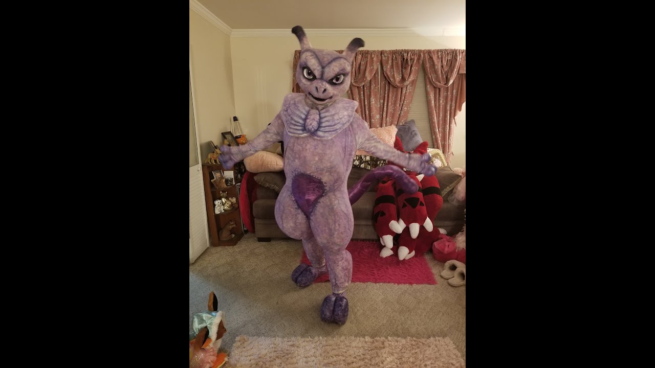 Mewtwo naked again Full suit video YouTube