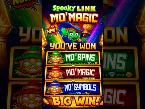 🚨 NEW! 🚨 MO'MAGIC SPOOKY LINK! 😲 ANOTHER TRIPLE POP! #shortsfeed #shorts #spookylink