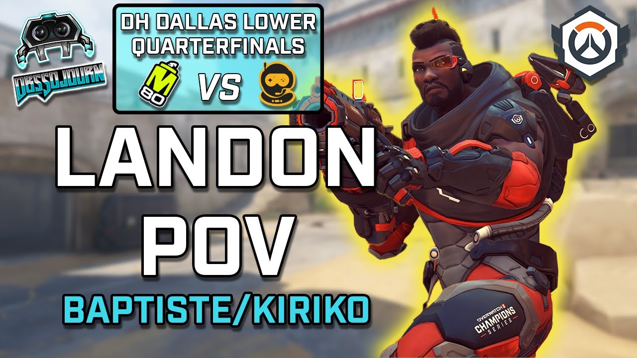 [Landon POV] M80 vs SSG - Lower Quarterfinals - DH Dallas OWCS