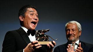 La Mostra de Venecia entrega a Tony Leung el León de Oro a toda una trayectoria