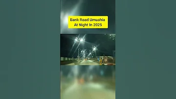 Bank Road Umuahia Night View In 2025 Night 2025 Abiastate Shorts 