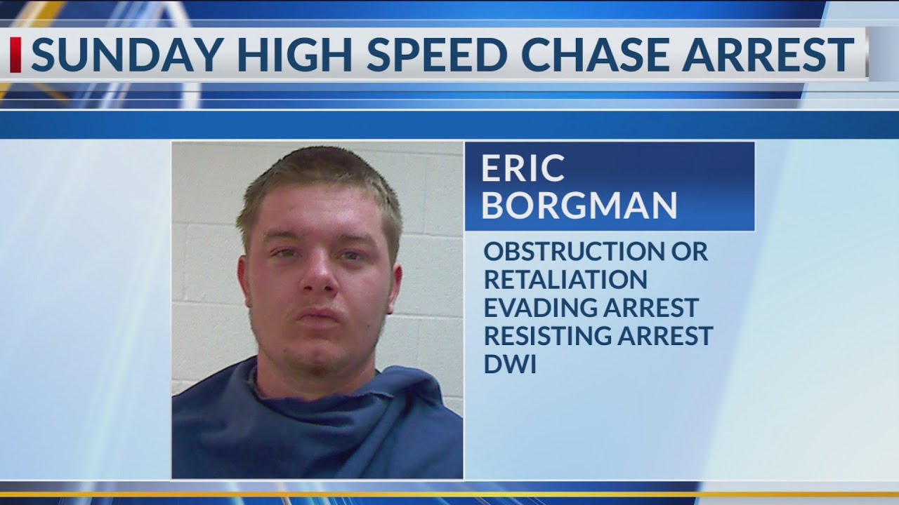 Man arrested after weekend high-speed chase - YouTube