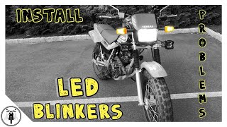 Yamaha TW200 LED Blinker & Relay // Install // Problems