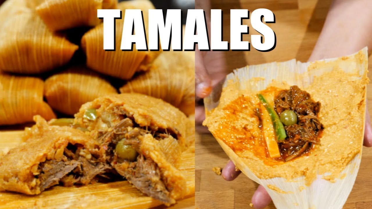 How to Make THE BEST AUTHENTIC MEXICAN HOMEMADE RED BEEF TAMALES | Tamales Rojos