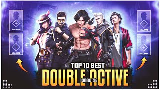 Best Double Active Characters in New CS Rank || Cs Rank Best Duo Active Characters After Update