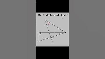 Basic mathematics Triangle problem algebra tricky problem #mathteacher #mathlover #mathfun #algebra