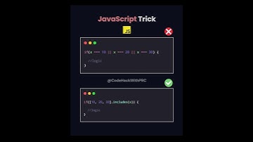 Javascript Trick #tips #tricks #javascript #shortsfeed #shortcut #html #coding #design #css #shorts