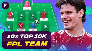 FPL TEAM REVEAL 🚨 10x Top 10k FINISHES  🇪🇬🐐
