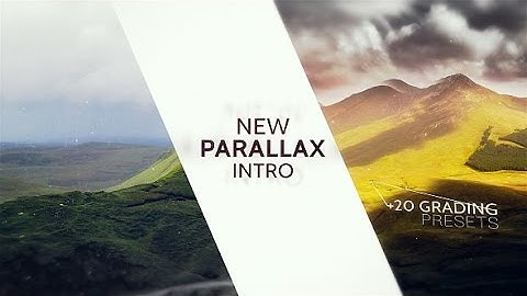 Parallax Intro (After Effects template)
