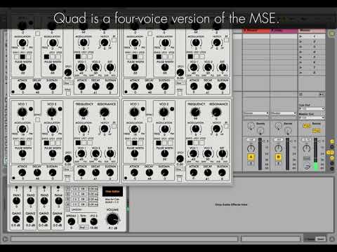 Max for Cats - MSE Synthesizer System